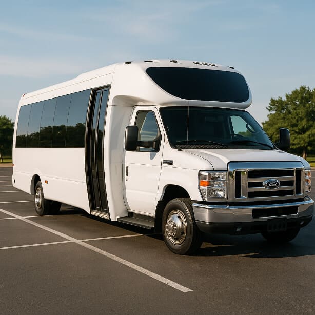 Charter Bus Rental Flower Mound 20 Passenger Minibus